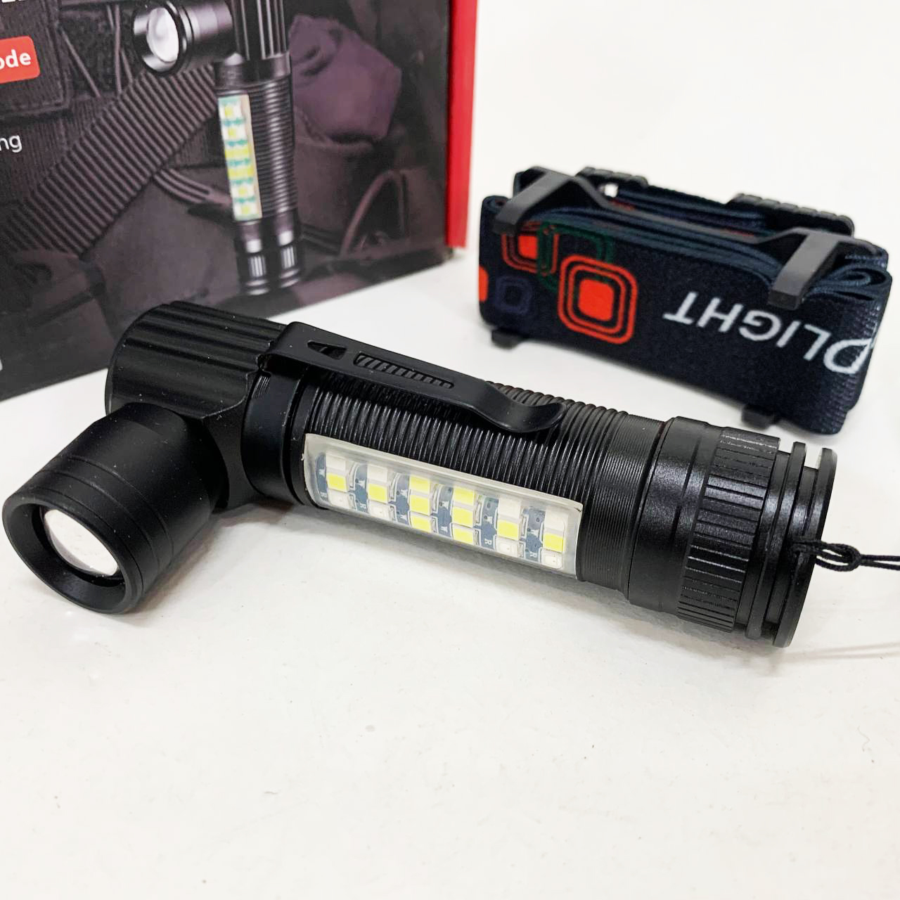 Фонарь SY-2209-Р50+18SMD(RGB)