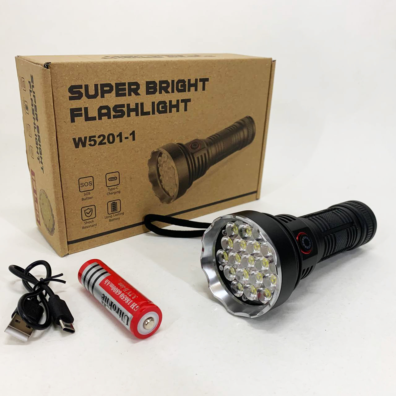 Фонарь W5201-1-19 ULTRA BRIGHT LED