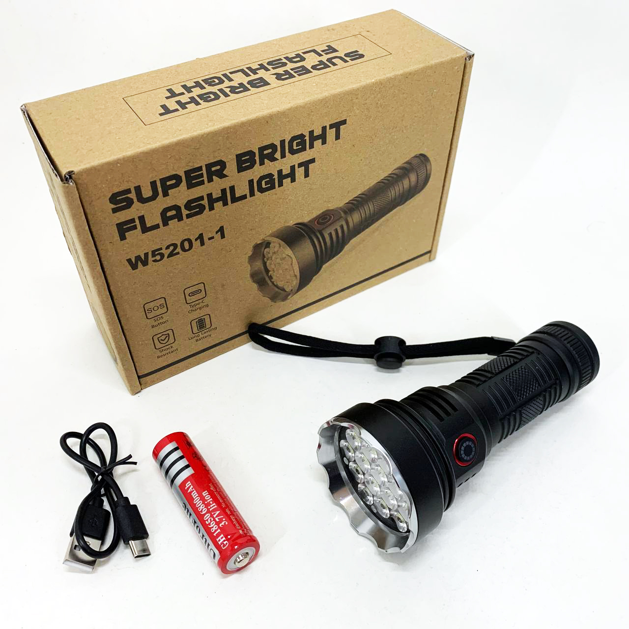 Фонарь W5201-1-19 ULTRA BRIGHT LED