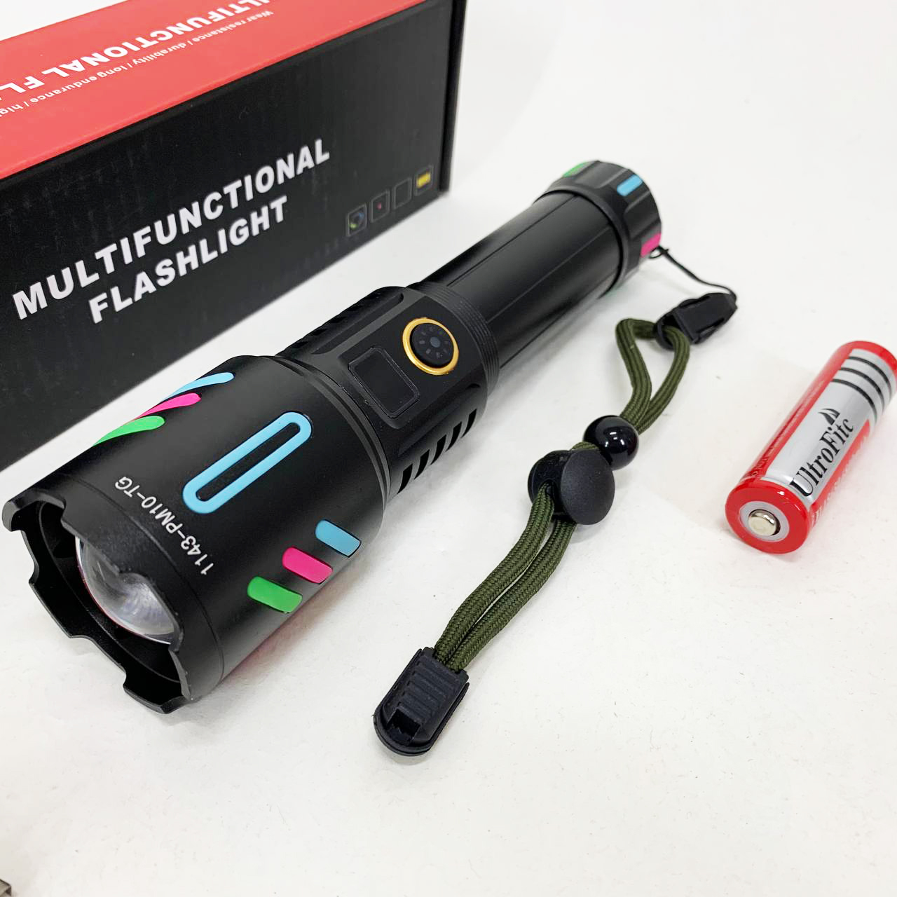 Фонарь 1143 WHITE LASER LED PM10-TG