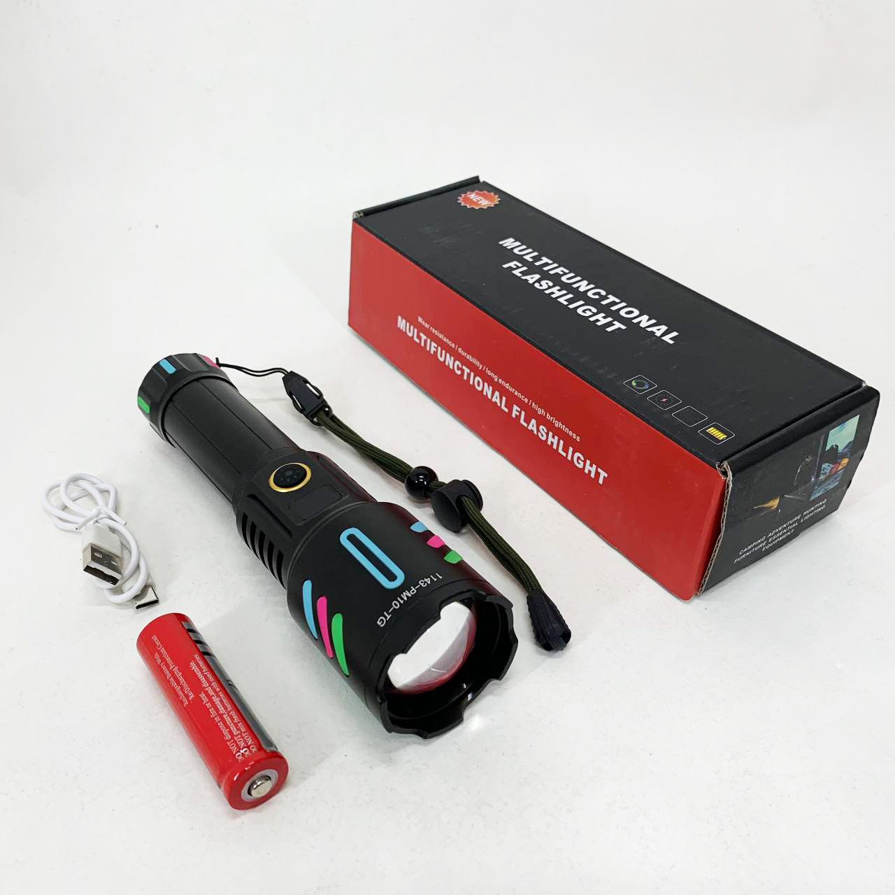 Фонарь 1143 WHITE LASER LED PM10-TG