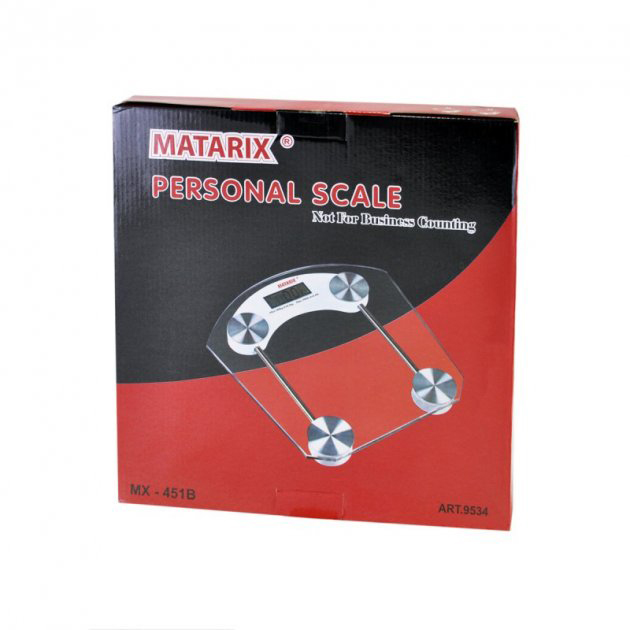 Весы напольные электронные MATARIX MX 451B 180 кг, весы для взвешивания людей, весы бытовые напольные
