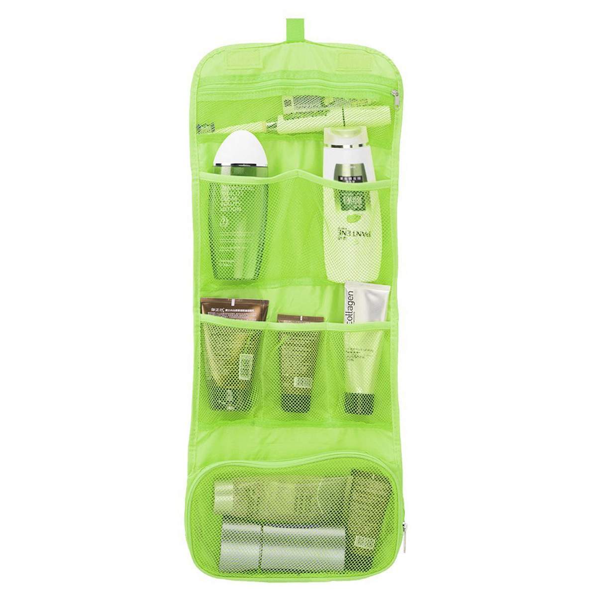 Органайзер дорожный сумочка косметичка Travel Storage Bag. Цвет: зеленый