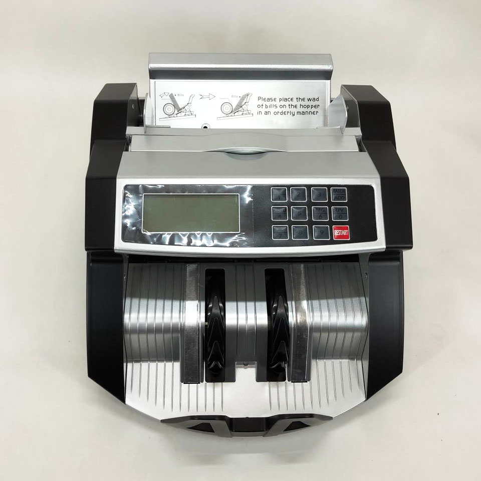 Счетная машинка для денег с детектором Multi-Currency Counter 2040v для офиса, для проверки купюр