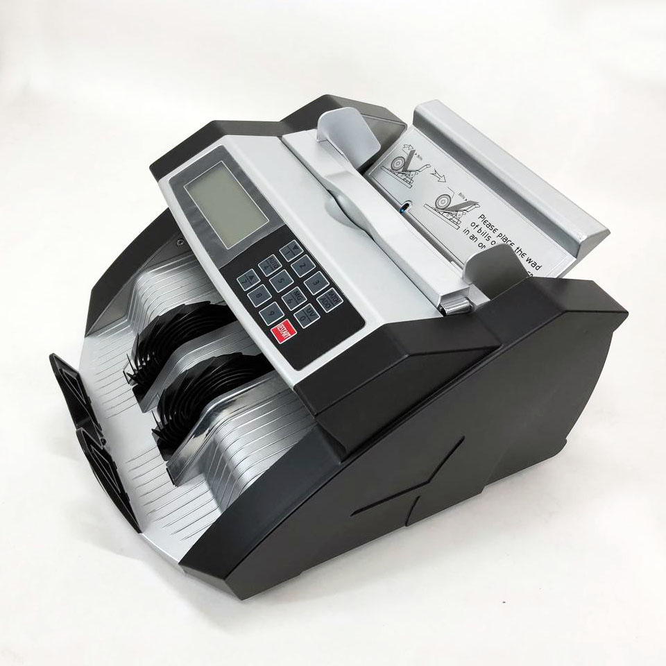 Счетная машинка для денег с детектором Multi-Currency Counter 2040v для офиса, для проверки купюр