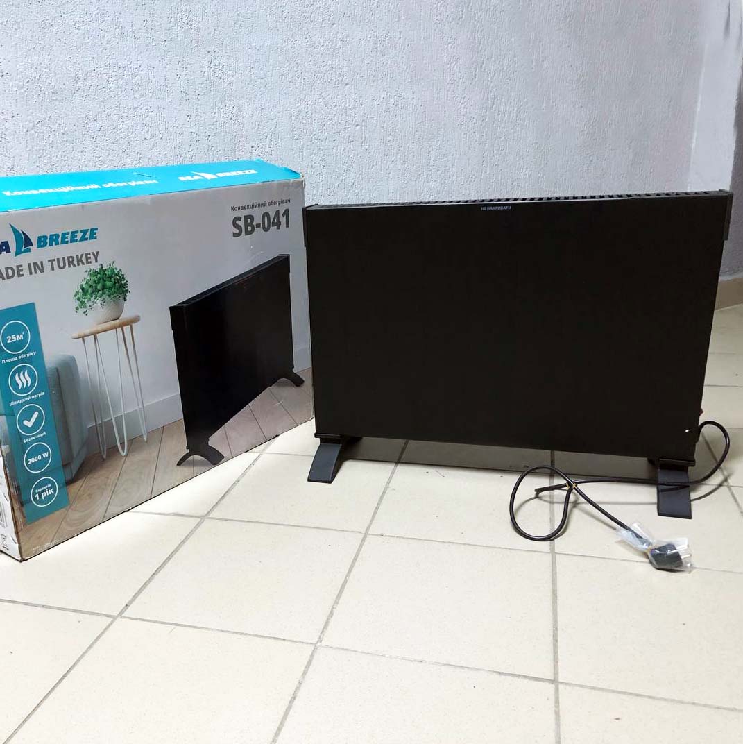 Конвектор SeaBreeze SB-041 2000 Вт, Обогреватели конвекторного типа, Обогреватель электрический