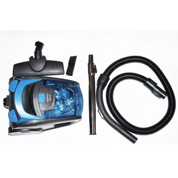 Пылесос контейнерный Rainberg RB-652 турбощётка 3700 Вт 2,5 л, мощный вертикальный пылесос