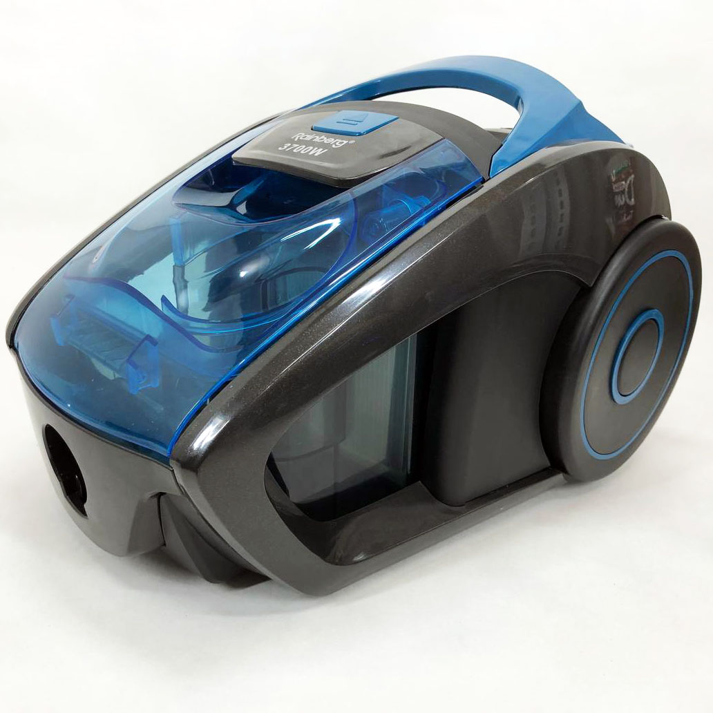 Пылесос контейнерный Rainberg RB-652 турбощётка 3700 Вт 2,5 л, мощный вертикальный пылесос