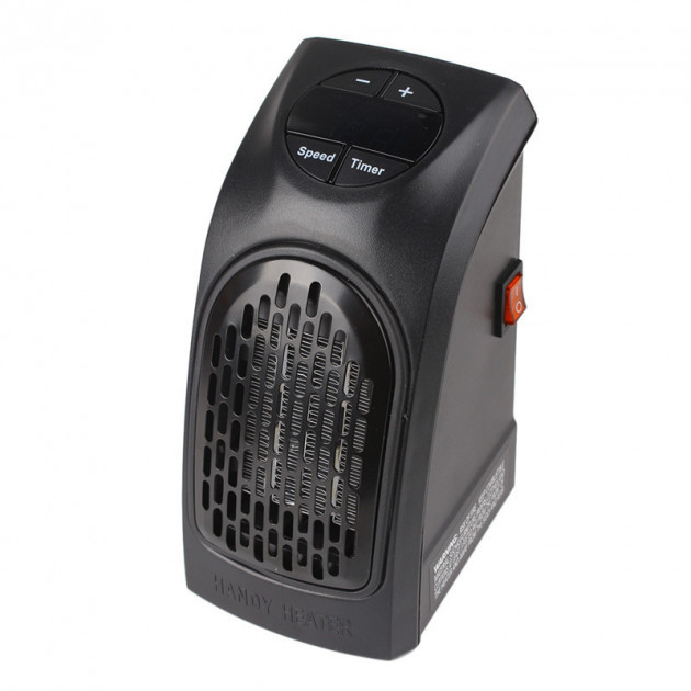 Портативный обогреватель Rovus Handy Heater Black 400 Вт, обогреватель дуйчик, бытовой тепловентилятор