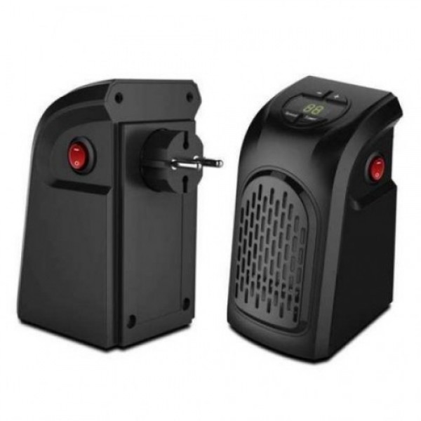 Портативный обогреватель Rovus Handy Heater Black 400 Вт, обогреватель дуйчик, бытовой тепловентилятор