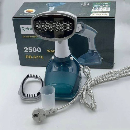 Бытовой отпариватель для одежды Rainberg RB-6316, вертикальний ручной парогенератор для одежды