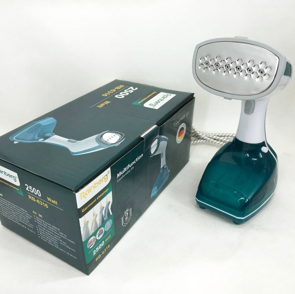 Бытовой отпариватель для одежды Rainberg RB-6316, вертикальний ручной парогенератор для одежды