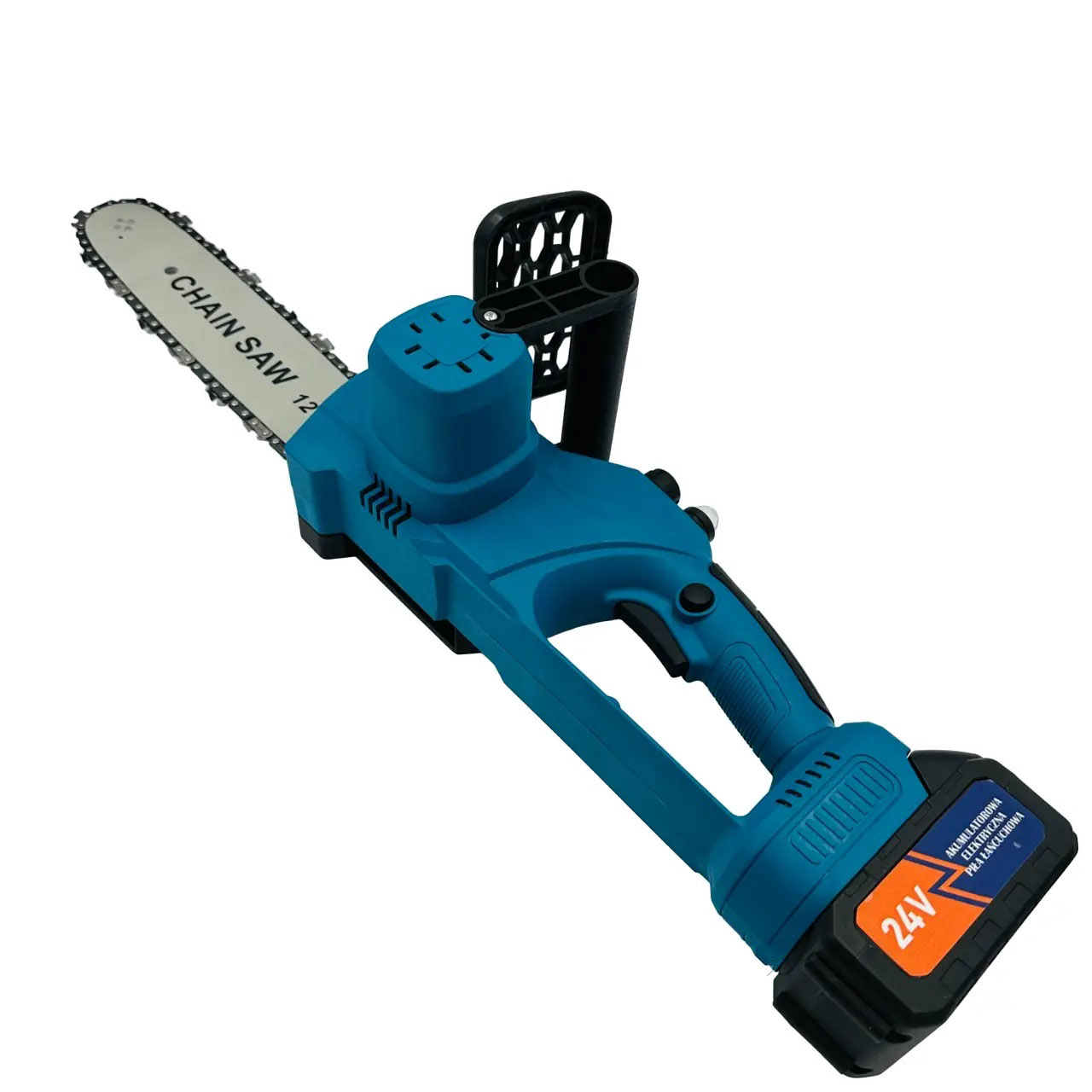 Аккумуляторная цепная пила Chain Saw 12'' (30см) DOMOTEC Цепная Пила на аккумуляторах для дома