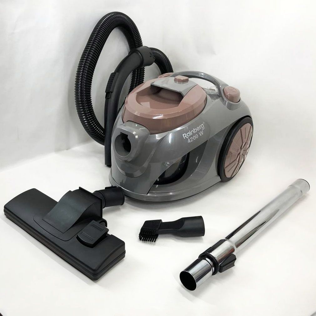 Пылесос контейнерный без мешка Rainberg RB-653 2500Вт, циклонный контейнерный пылесос, небольшой пылесос