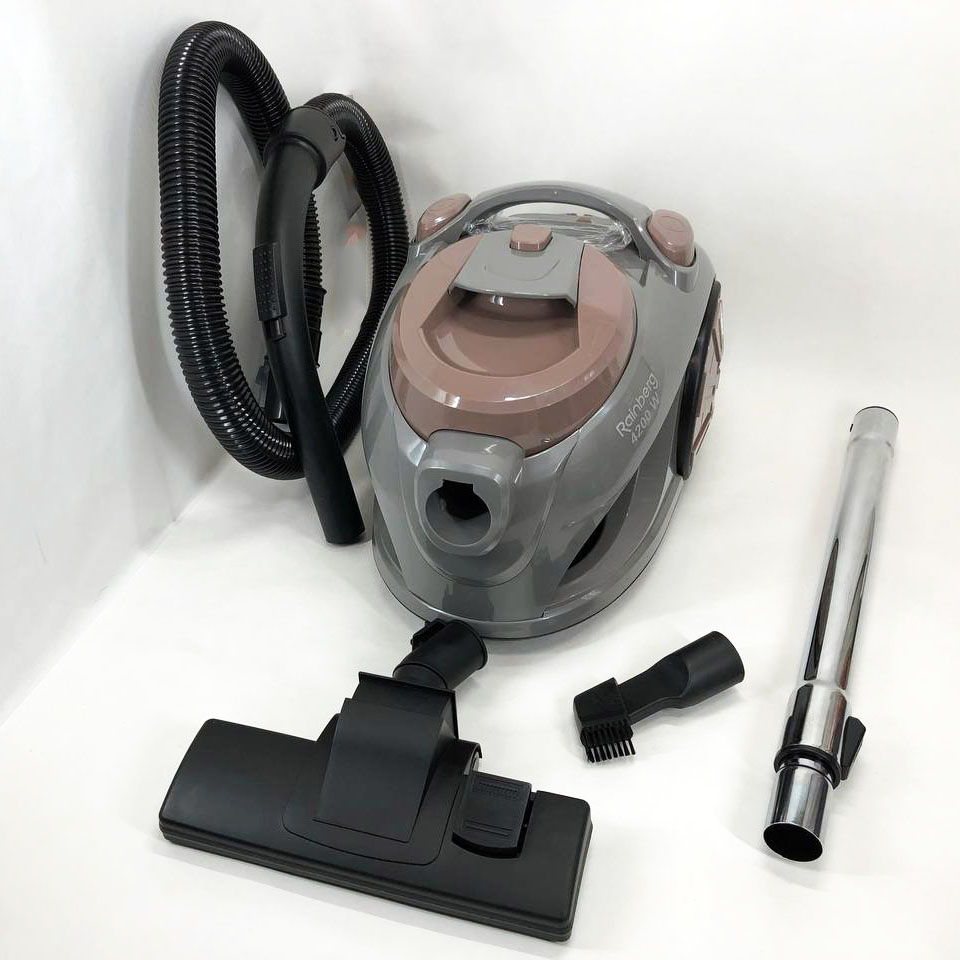 Пылесос контейнерный без мешка Rainberg RB-653 2500Вт, циклонный контейнерный пылесос, небольшой пылесос