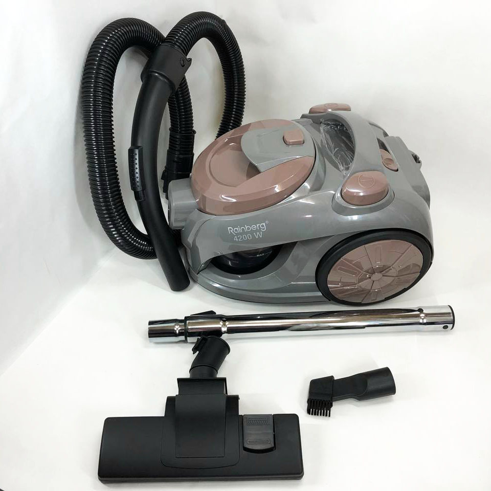 Пылесос контейнерный без мешка Rainberg RB-653 2500Вт, циклонный контейнерный пылесос, небольшой пылесос