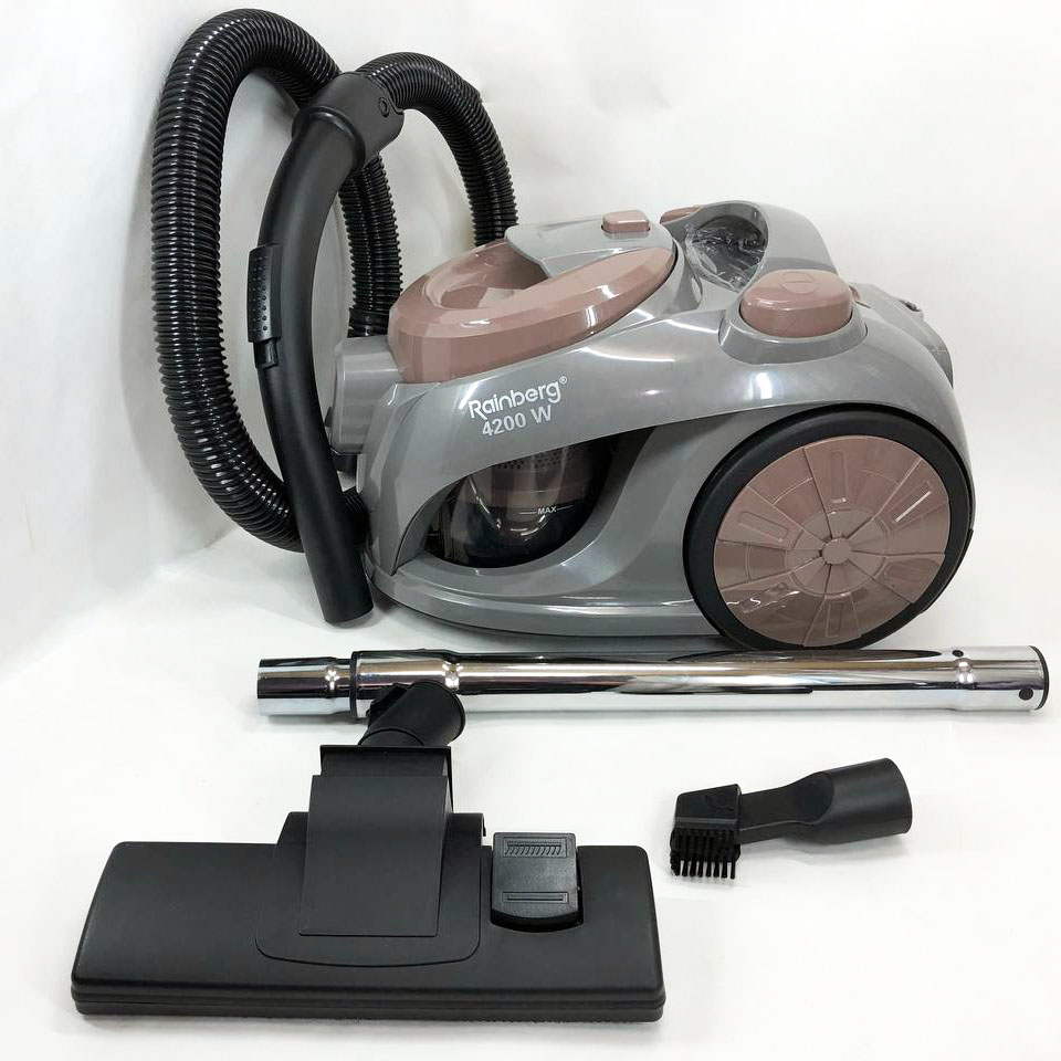 Пылесос контейнерный без мешка Rainberg RB-653 2500Вт, циклонный контейнерный пылесос, небольшой пылесос