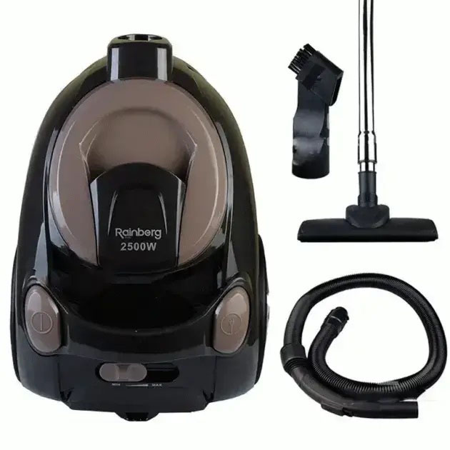 Пылесос контейнерный без мешка Rainberg RB-653 2500Вт, циклонный контейнерный пылесос, небольшой пылесос