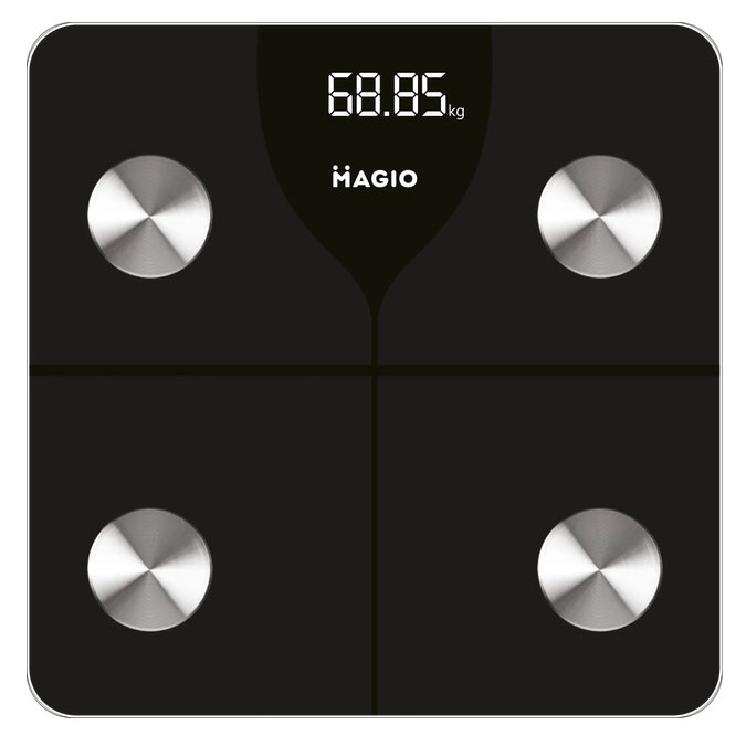 Напольные смарт-весы MAGIO MG-830 180кг, Весы для взвешивания людей, Весы бытовые напольные