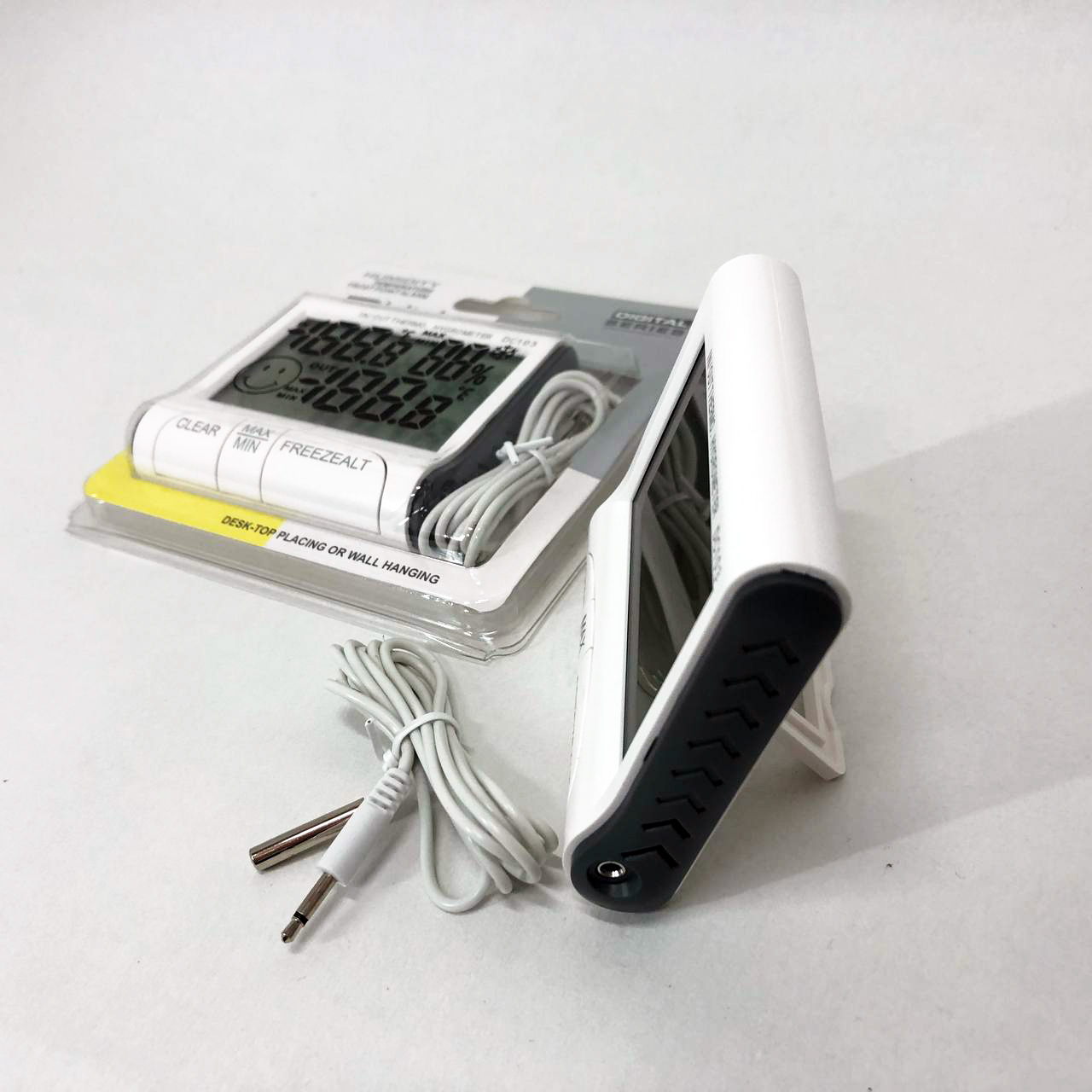 Термогигрометр Generic DC-103 метеостанция выносной датчик температуры, Домашний гигрометр