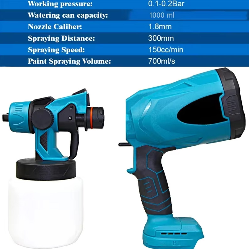 Краскопульт портативный, электрический, краскораспылитель с регулировкой ширины распыления