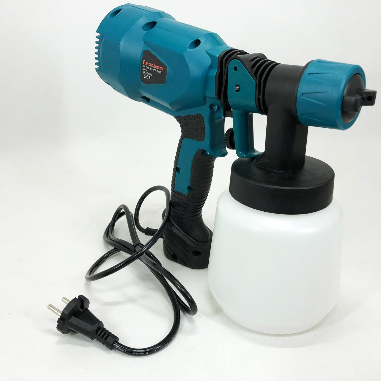 Краскопульт портативный, электрический, краскораспылитель с регулировкой ширины распыления