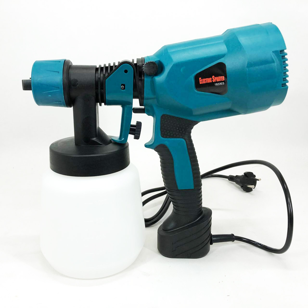 Краскопульт портативный, электрический, краскораспылитель с регулировкой ширины распыления