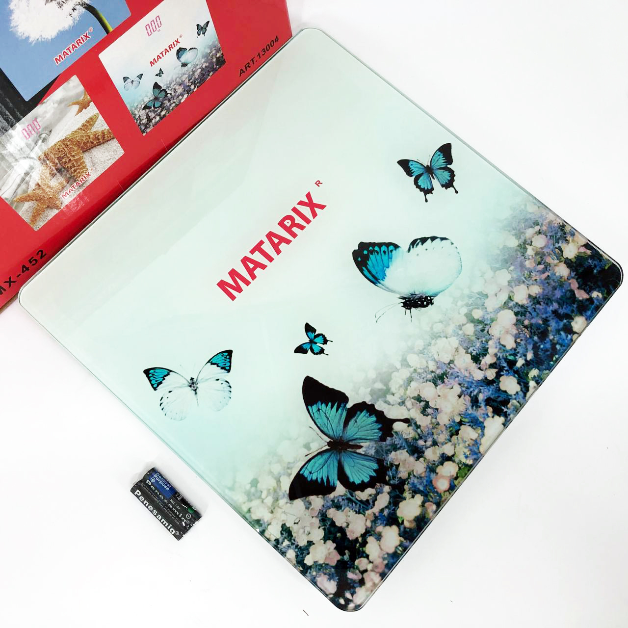 Весы напольные MATARIX MX-452 180 кг, Весы напольные для измерения массы тела, Электронные весы бабочки