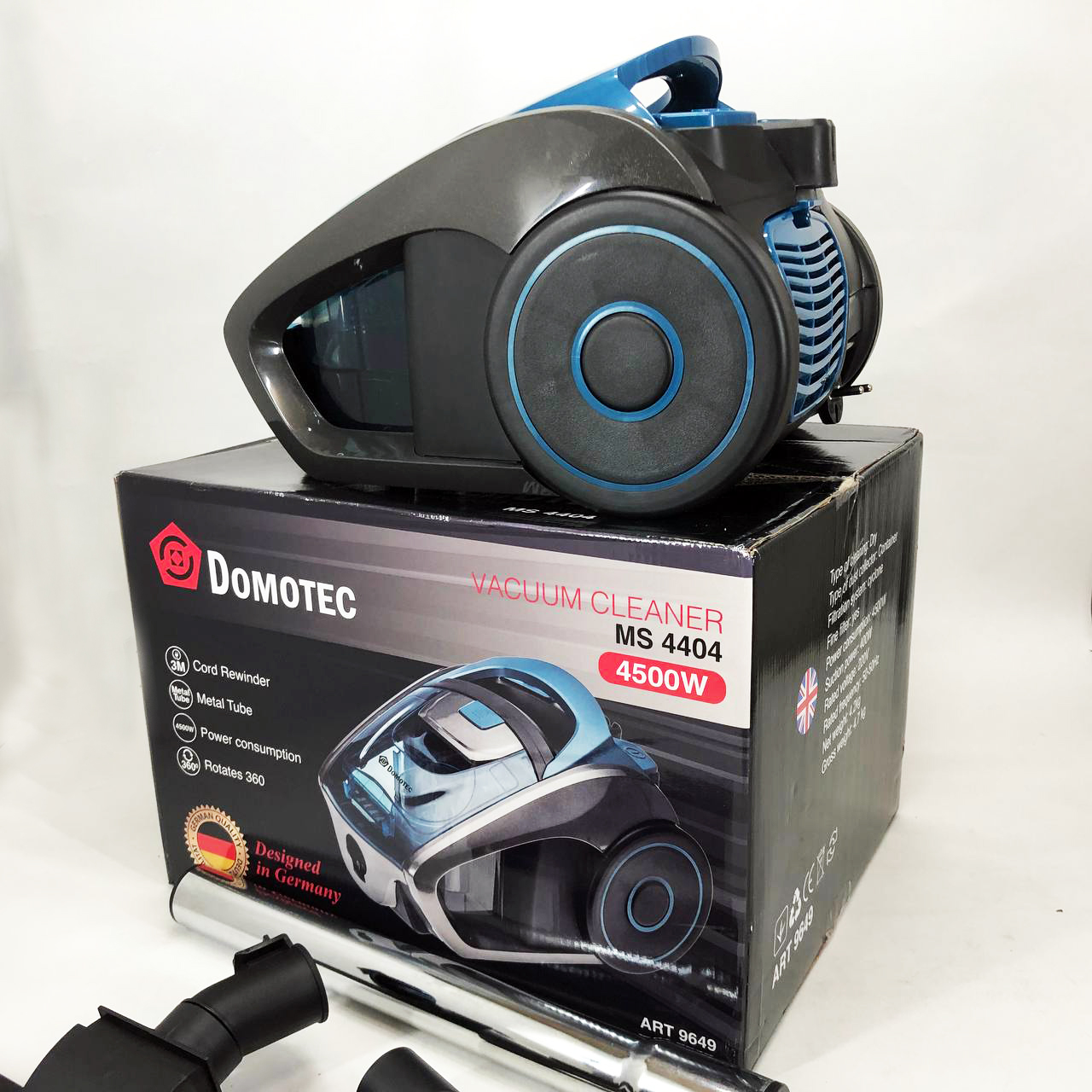 Пылесос контейнерный Domotec MS-4404 4500 Вт