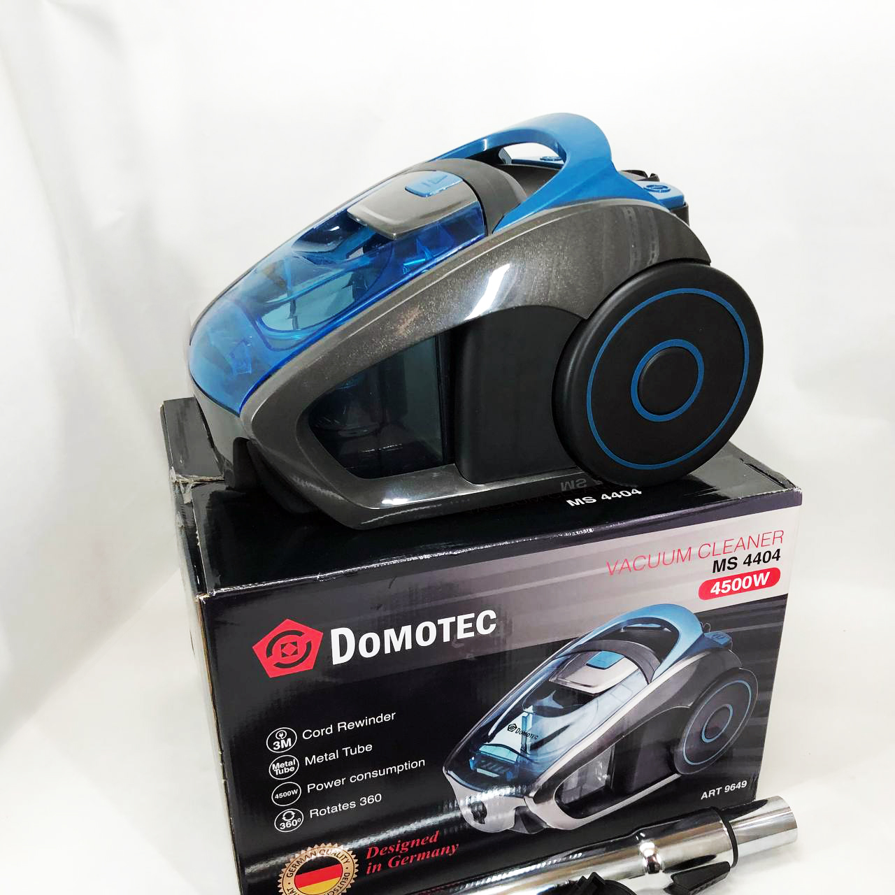 Пылесос контейнерный Domotec MS-4404 4500 Вт