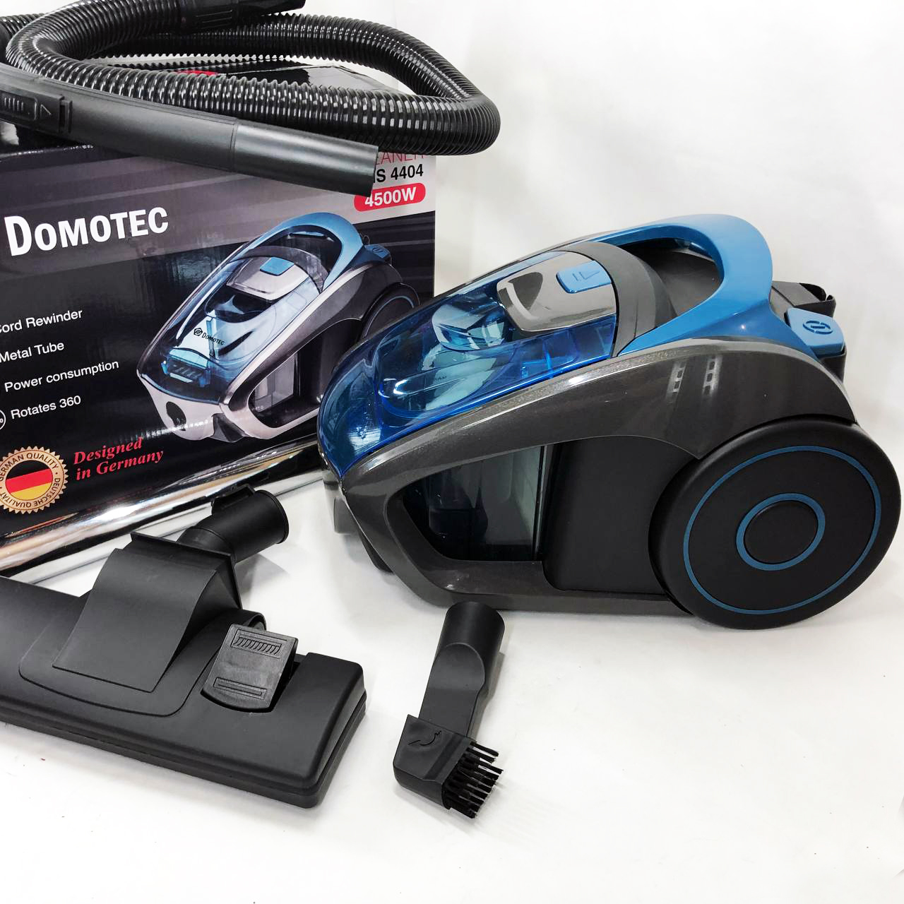 Пылесос контейнерный Domotec MS-4404 4500 Вт
