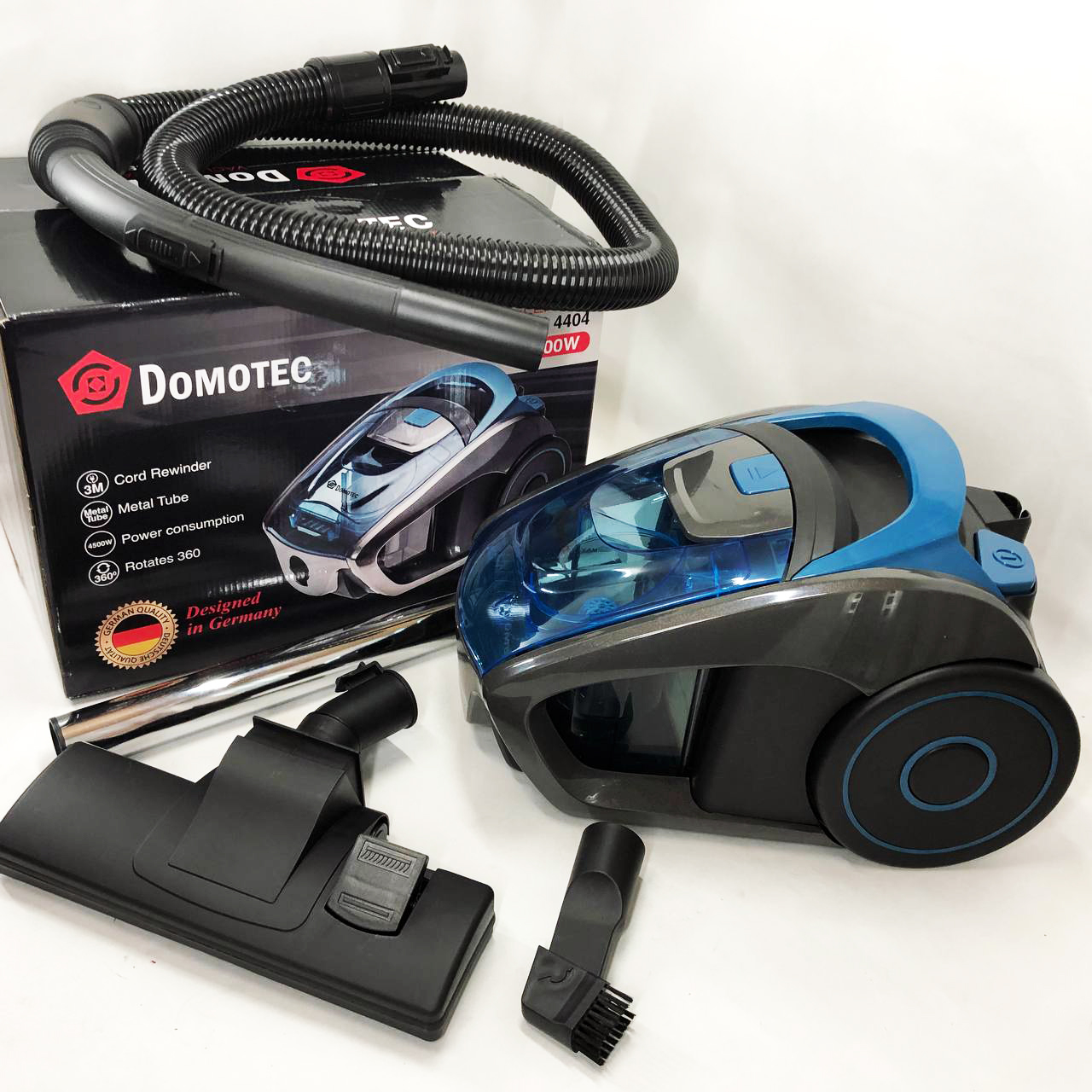 Пылесос контейнерный Domotec MS-4404 4500 Вт