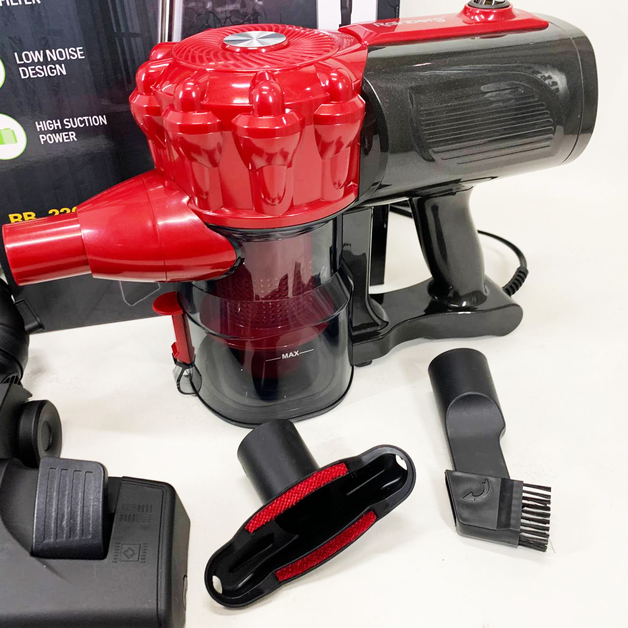 Ручной вакуумный пылесос Rainberg RB-2265 2500 Вт для сухой уборки