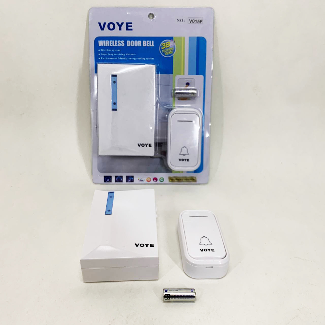 Беспроводной дверной звонок Mz Voye Battery Дистанционный звонок на дверь