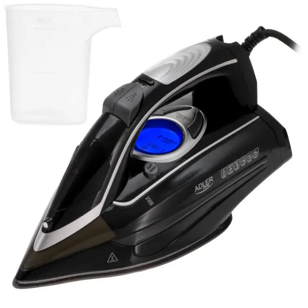 Паровой утюг Adler AD 5054 с водяным насосом 3000Вт
