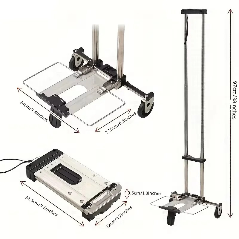Складная тележка для покупок