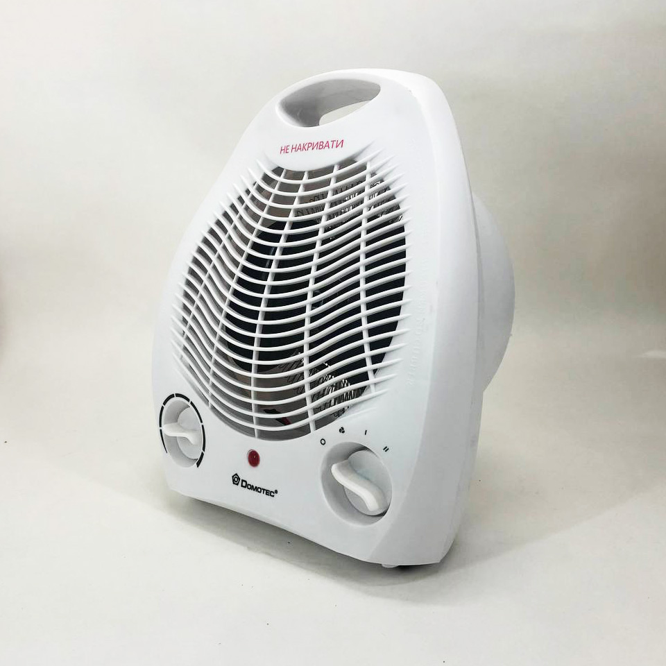 Обогреватель тепловентилятор (дуйка) Domotec MS-5901, Ветродуйка обогреватель, Электрическая дуйка, 2 квт