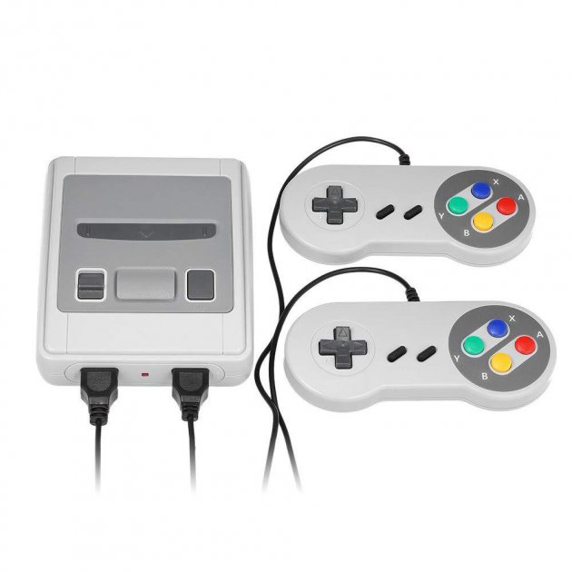 Ретро игровая консоль приставка 620 игр Game Box Dendy Super с 2 джойстиками, первая игровая приставка