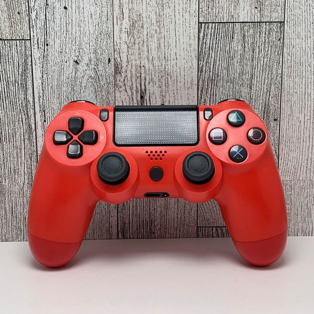 Джойстик DOUBLESHOCK для PS 4, игровой беспроводной геймпад PS4/PC аккумуляторный джойстик. Цвет: красный