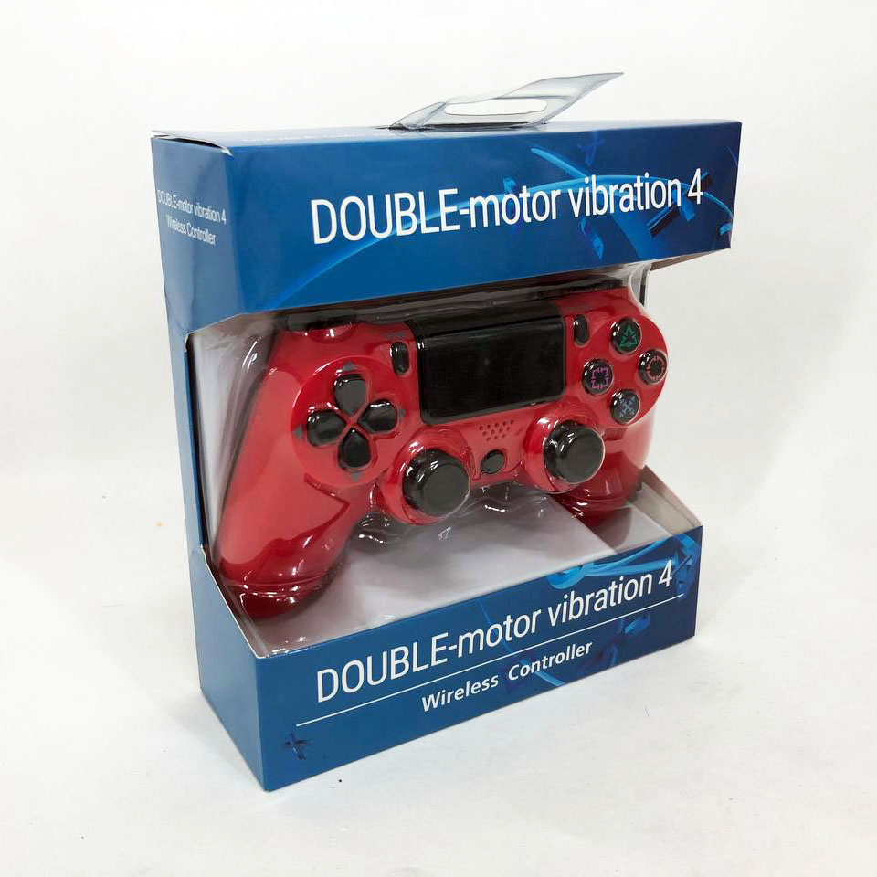 Джойстик DOUBLESHOCK для PS 4, игровой беспроводной геймпад PS4/PC аккумуляторный джойстик. Цвет: красный
