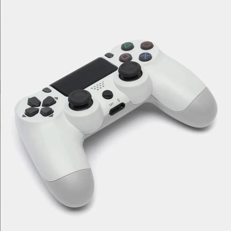 Джойстик DOUBLESHOCK для PS 4, игровой беспроводной геймпад PS4/PC аккумуляторный джойстик. Цвет: белый