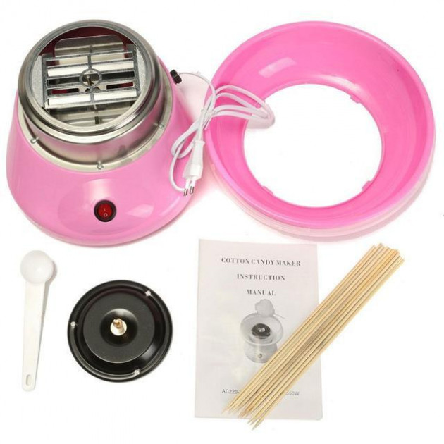 Аппарат для сладкой ваты Cotton Candy Maker, детский аппарат для сладкой ваты в домашних условиях аппарат