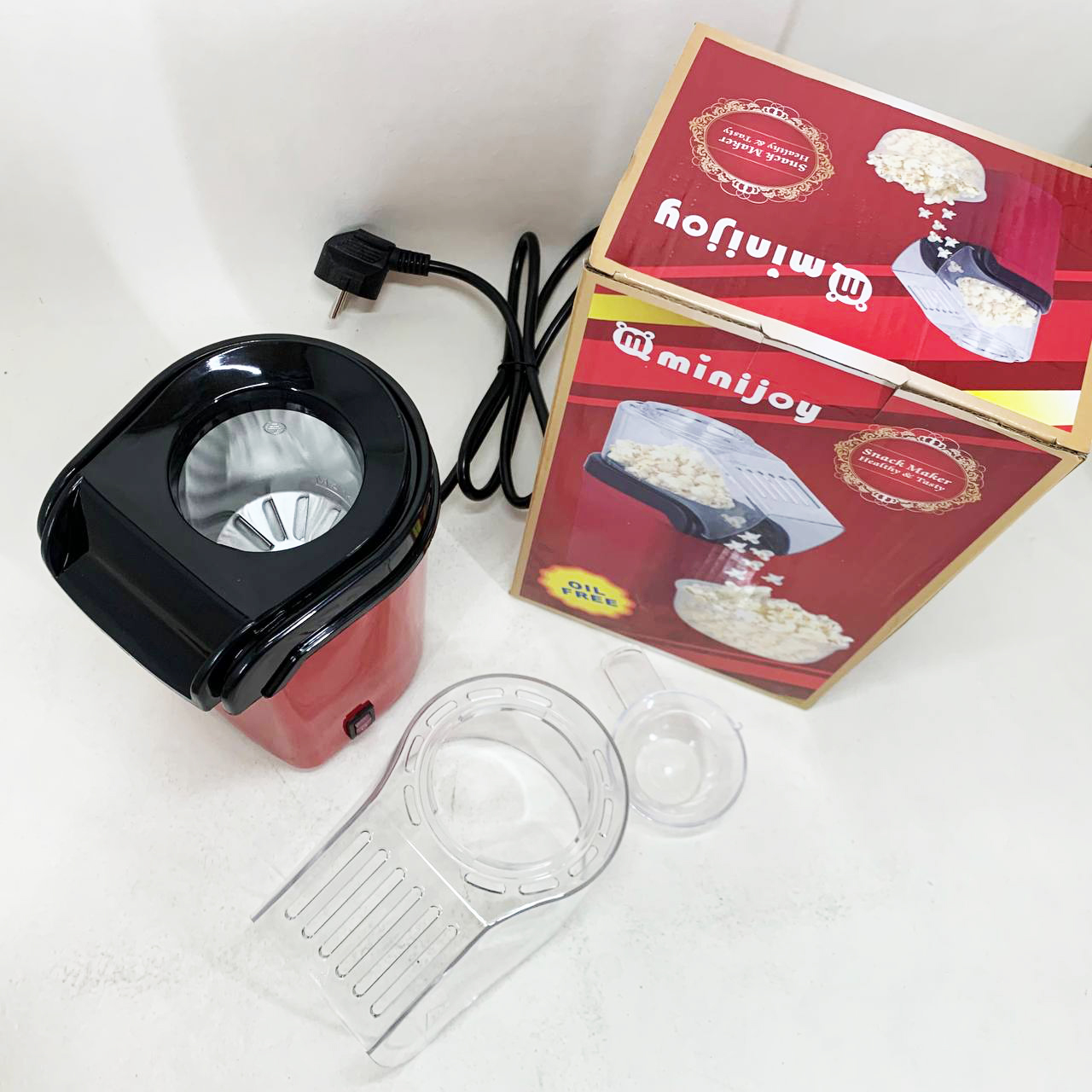 Аппарат для приготовления попкорна в домашних условиях. Попкорница. Relia Popcorn Maker