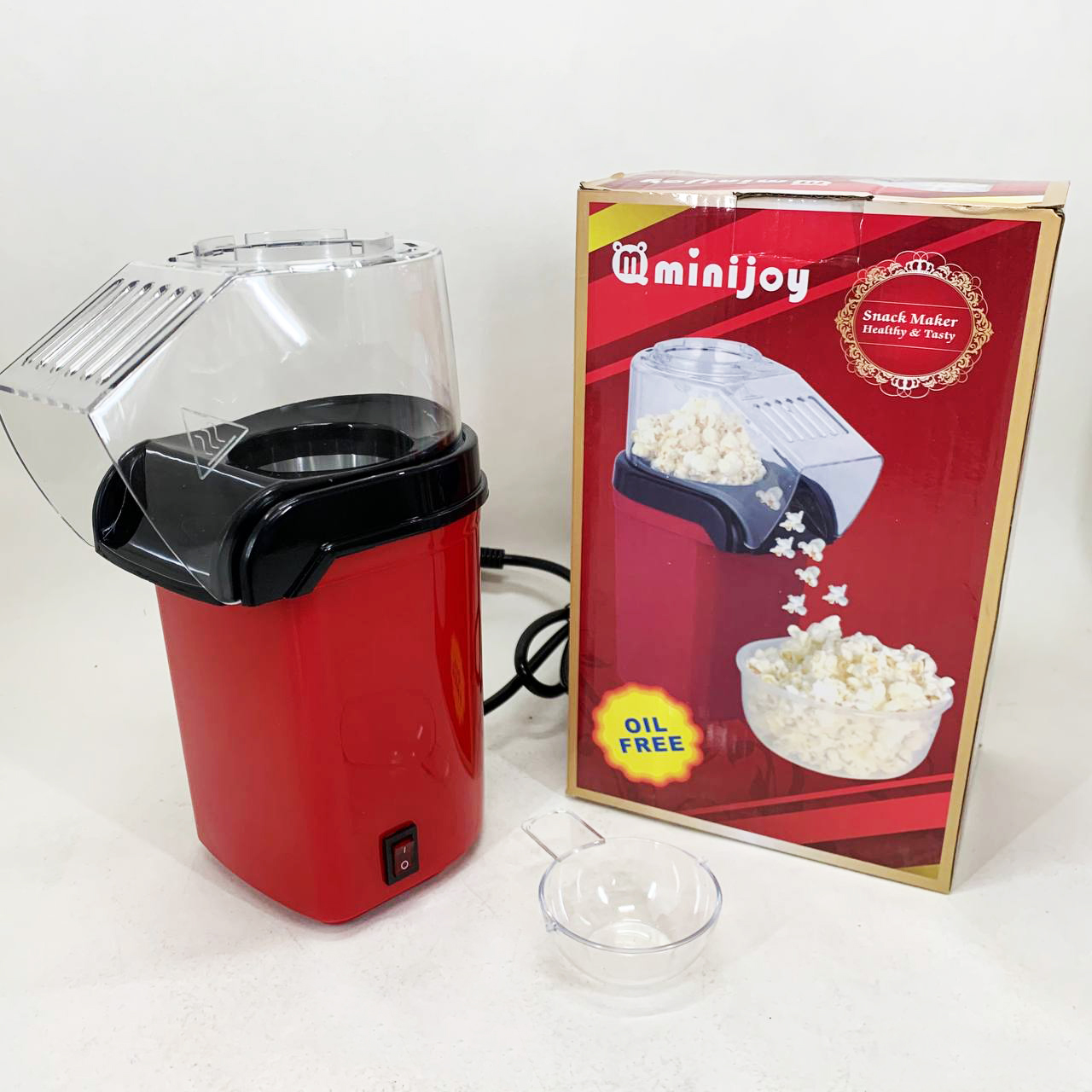 Аппарат для приготовления попкорна в домашних условиях. Попкорница. Relia Popcorn Maker