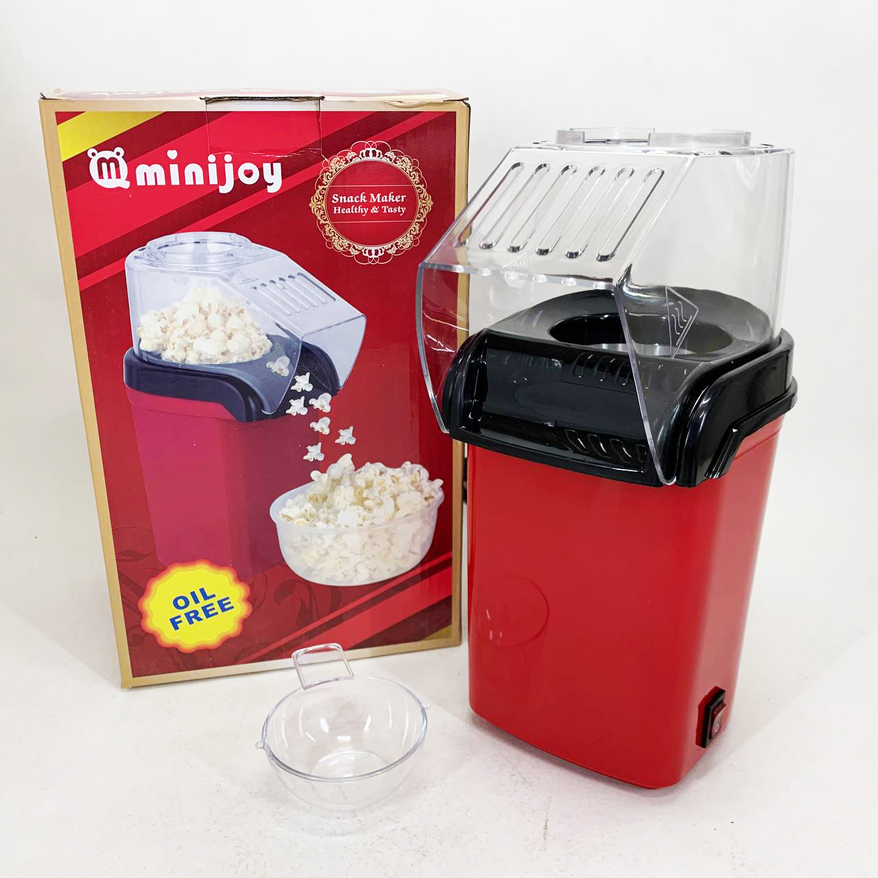 Аппарат для приготовления попкорна в домашних условиях. Попкорница. Relia Popcorn Maker