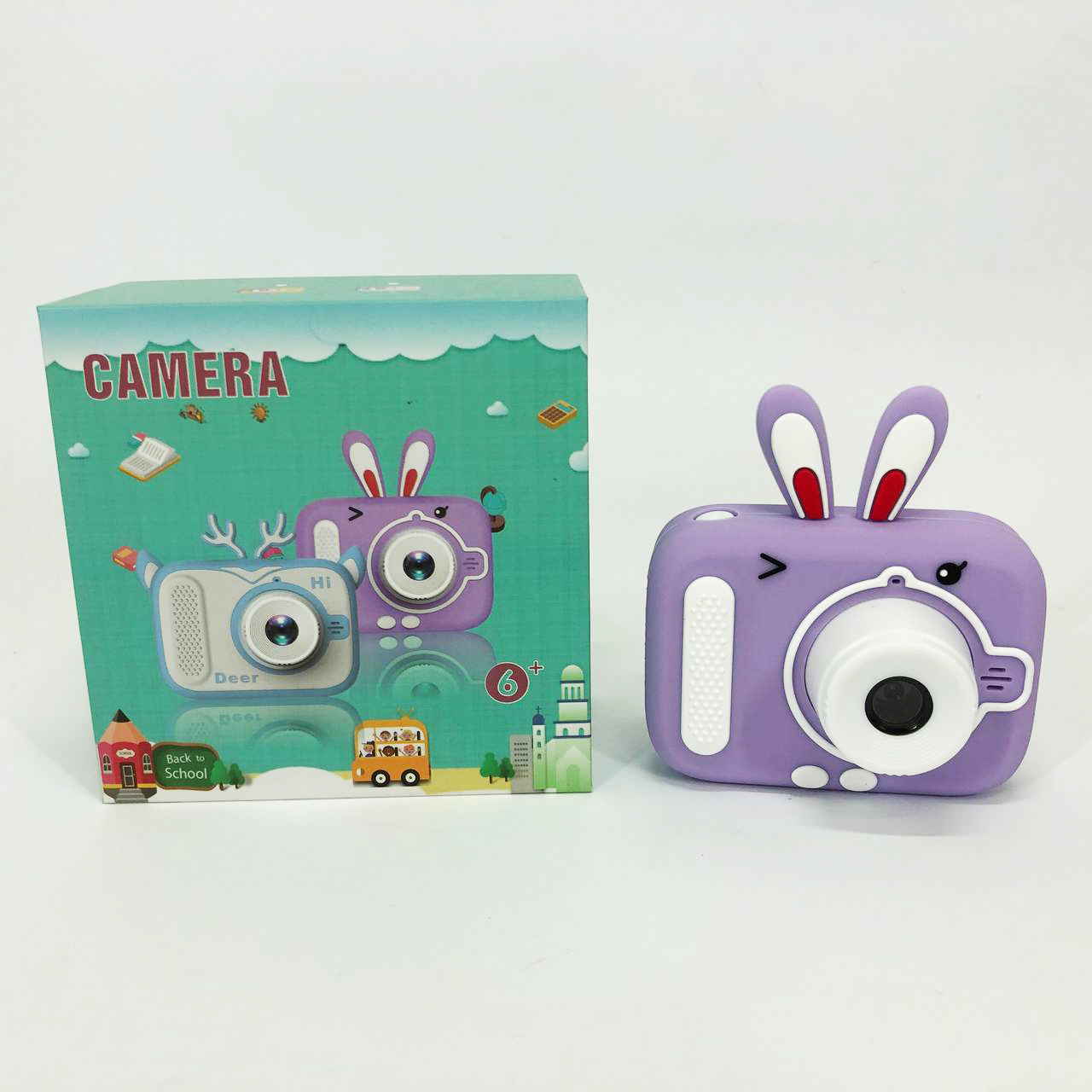 Детский цифровой фотоаппарат X900 Rabbit. Цвет: фиолетовый