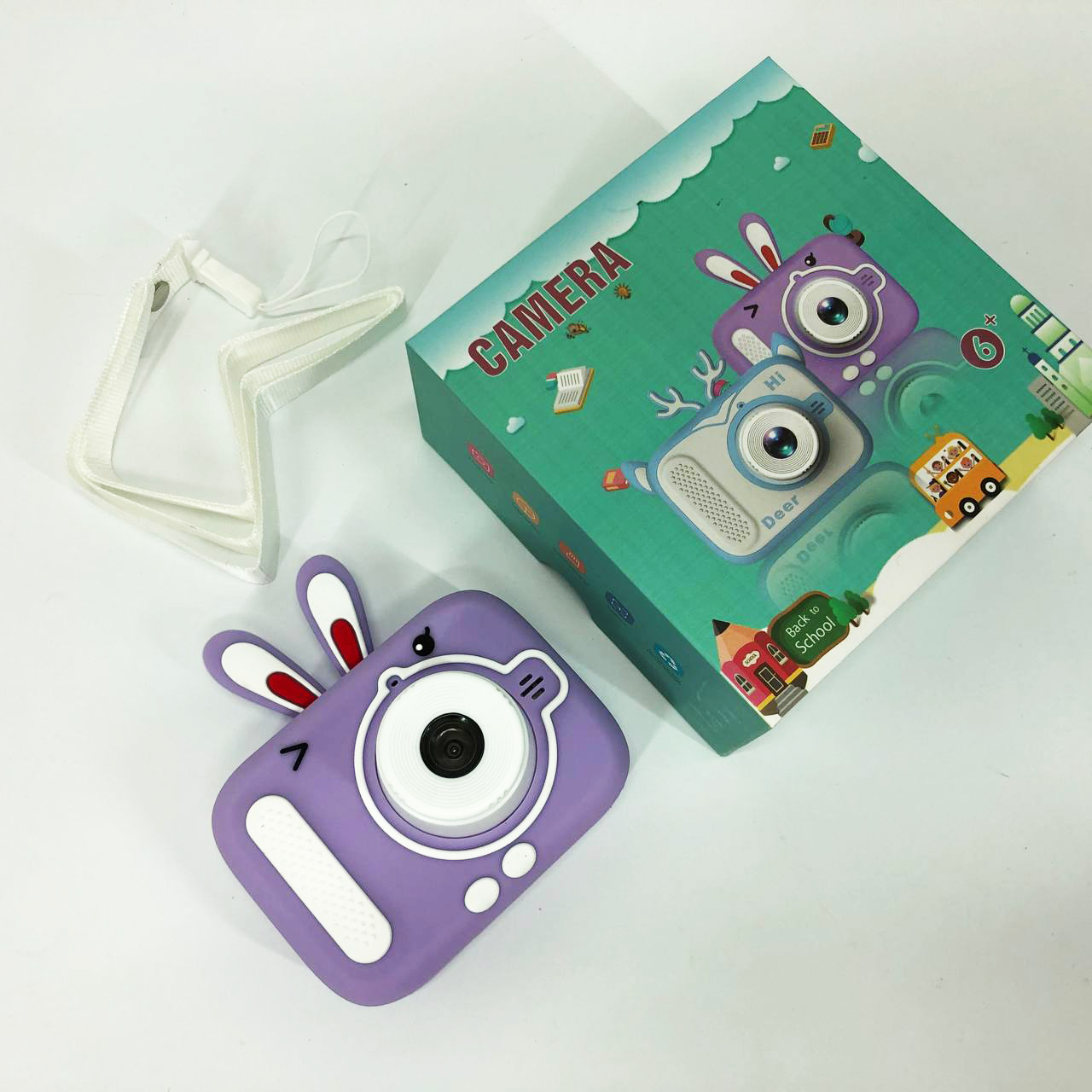 Детский цифровой фотоаппарат X900 Rabbit. Цвет: фиолетовый