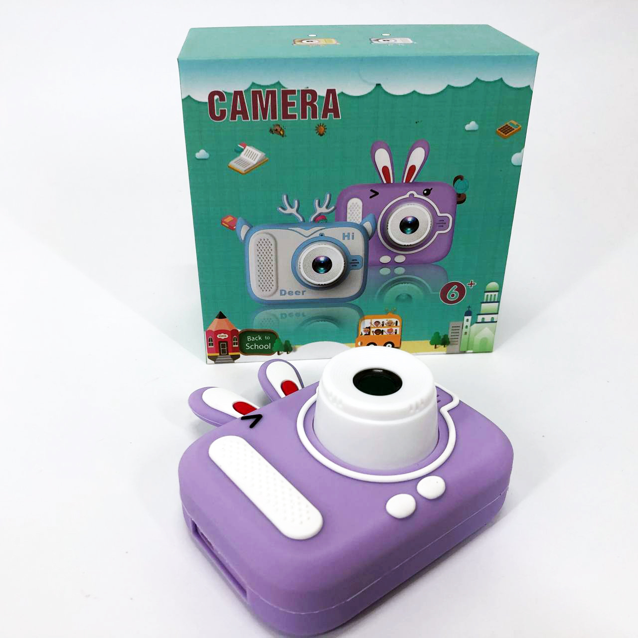 Детский цифровой фотоаппарат X900 Rabbit. Цвет: фиолетовый