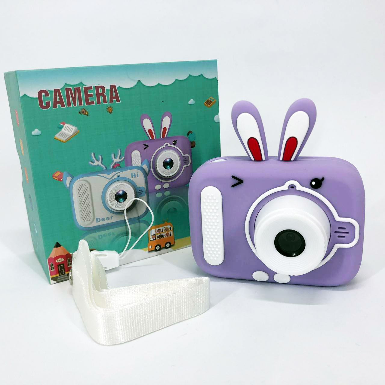Детский цифровой фотоаппарат X900 Rabbit. Цвет: фиолетовый
