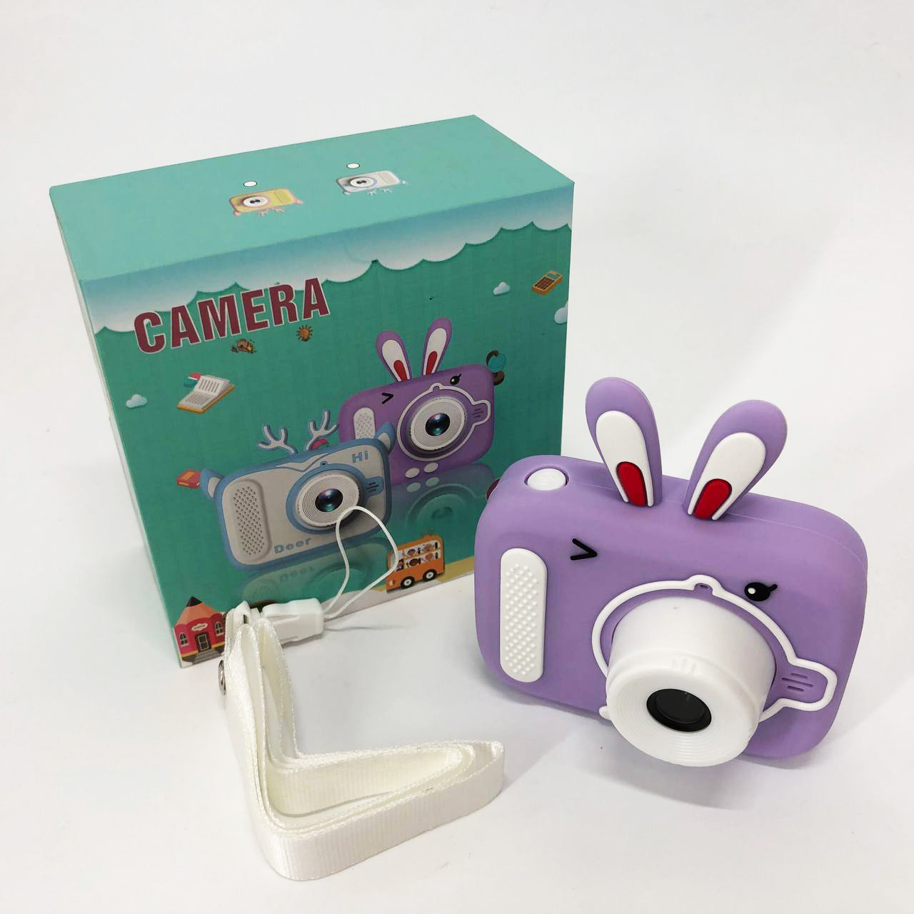 Детский цифровой фотоаппарат X900 Rabbit. Цвет: фиолетовый